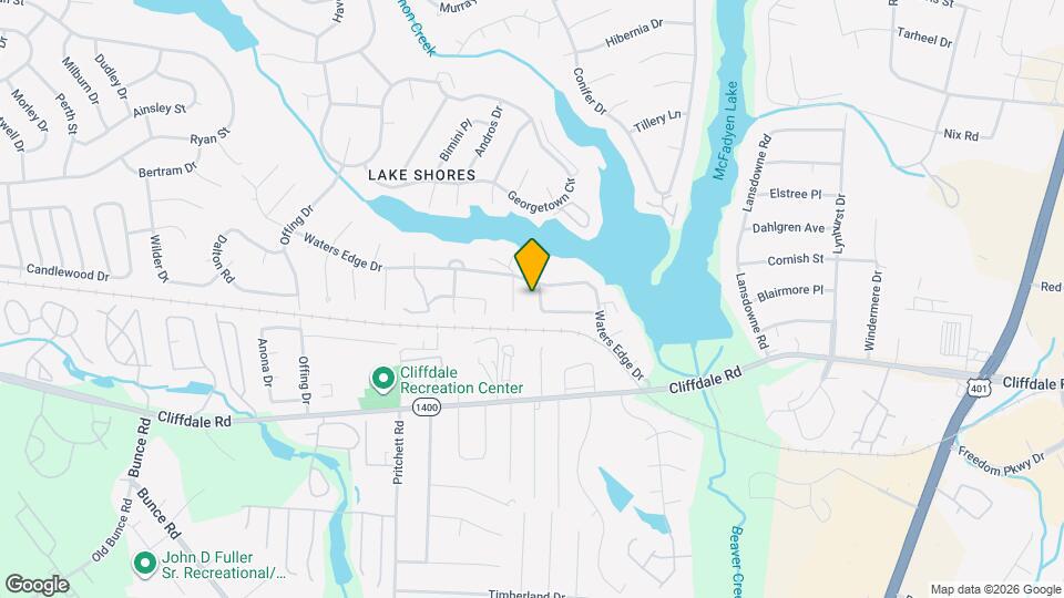5761 Waterwood Dr Map and Location Details