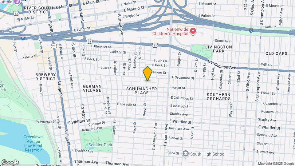 746 Beech St Mapa y Detalles de la Ubicación