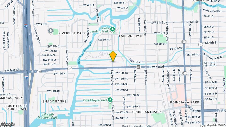 858 SW 11th Ct Map and Location Details