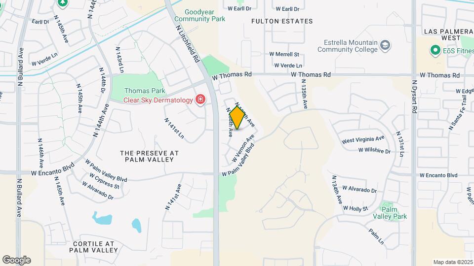 13773 W Cambridge Ave Map and Location Details