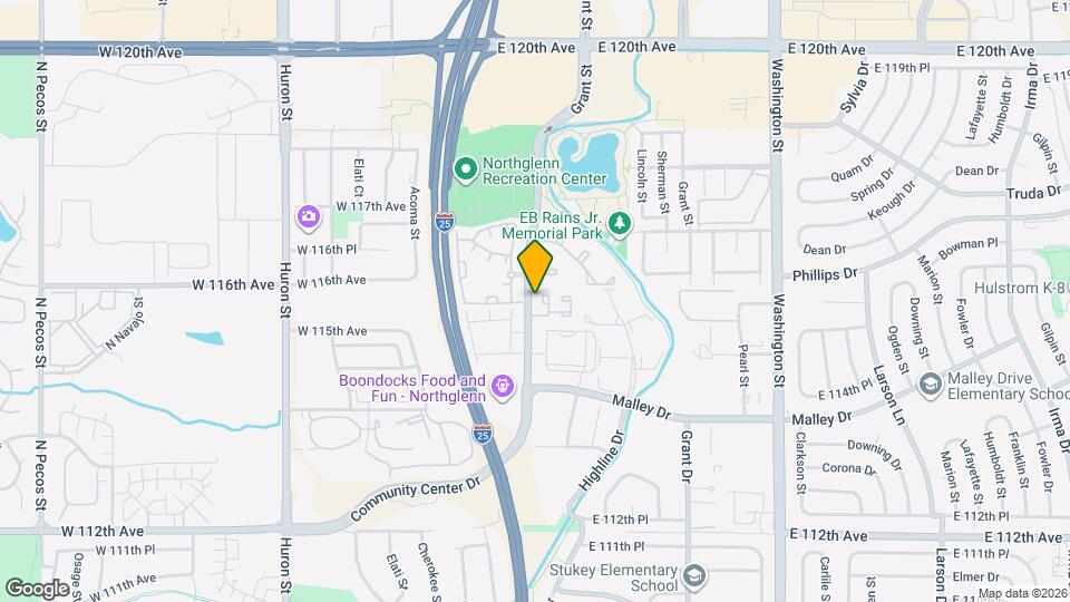 11560 Community Center Dr Map and Location Details