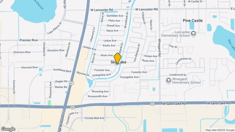 7517 Brockbank Dr Map and Location Details