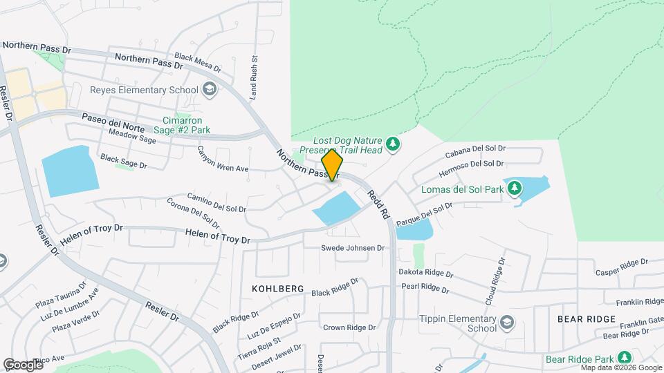 7201 Camino Del Sol Dr Map and Location Details