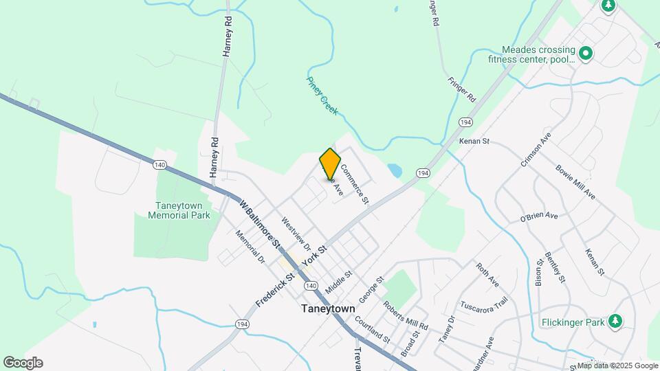 105 Ridge Ave Map and Location Details