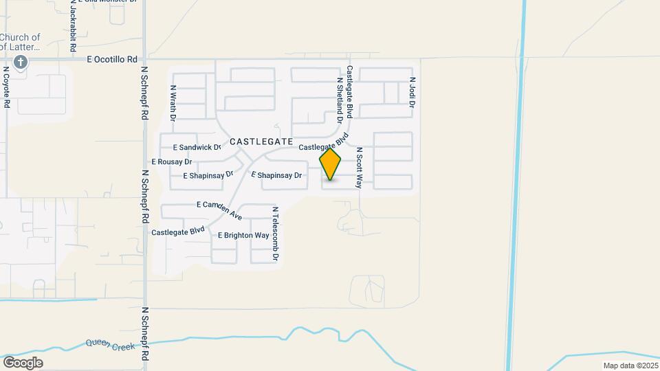 4514 E Whitehall Dr Map and Location Details