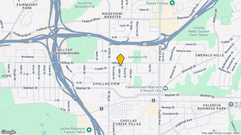 San Diego 2plex Mapa y Detalles de la Ubicación