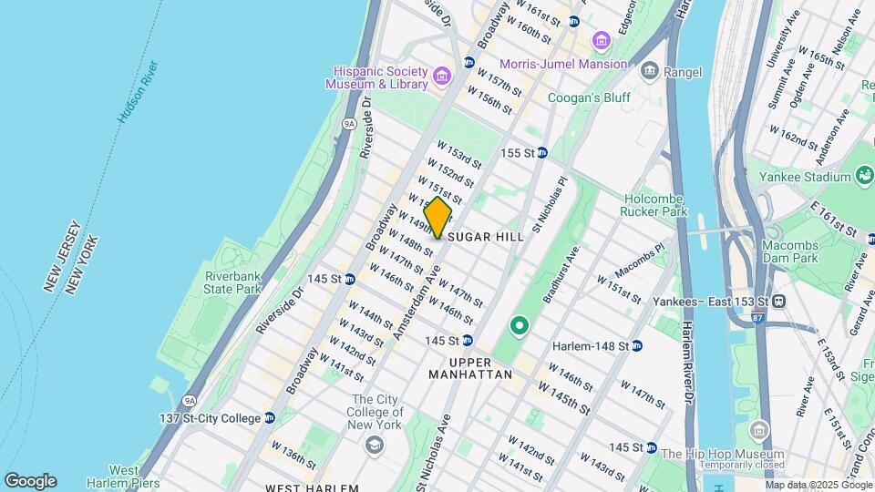 1790 Amsterdam Ave Mapa y Detalles de la Ubicación