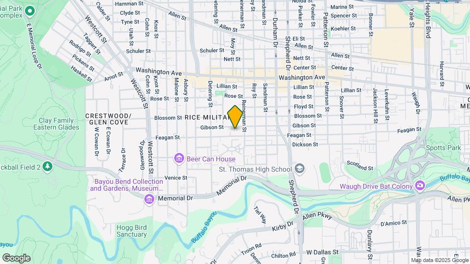 5215 Gibson St Map and Location Details