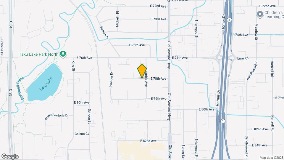 838 E 78th Ave Map and Location Details