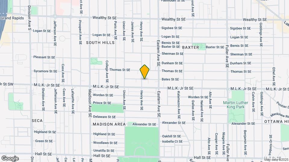 706 Bates St SE Map and Location Details