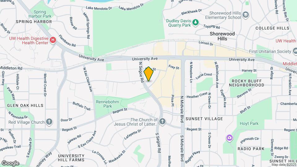 601 N Segoe Rd Map and Location Details