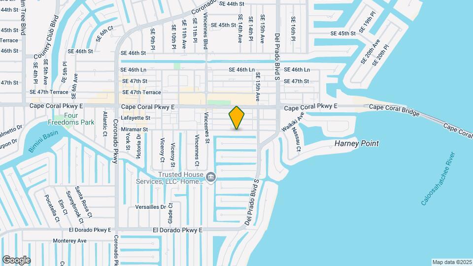 1322 Miramar St Map and Location Details