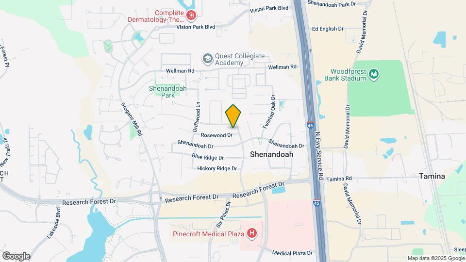 506 Rosewood Dr Map and Location Details