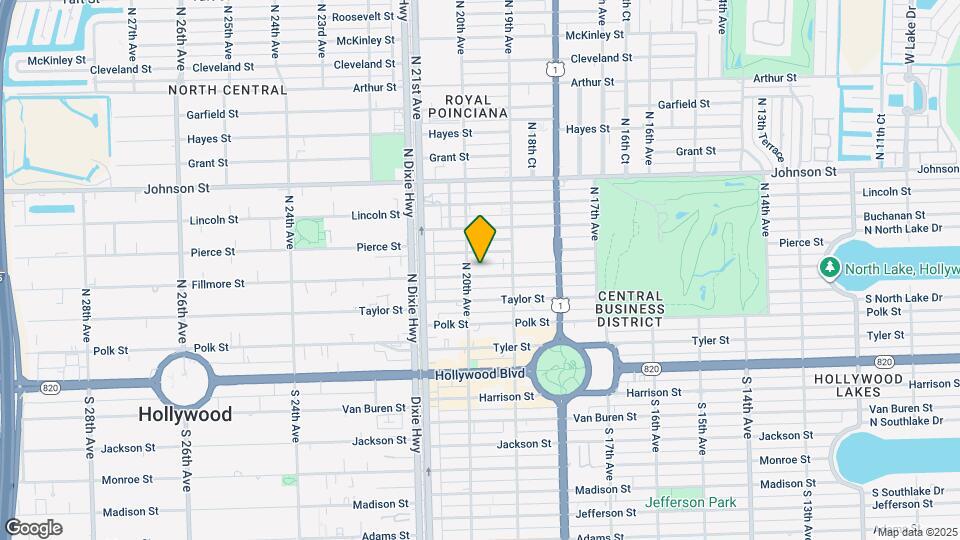 1941 Fillmore St Map and Location Details