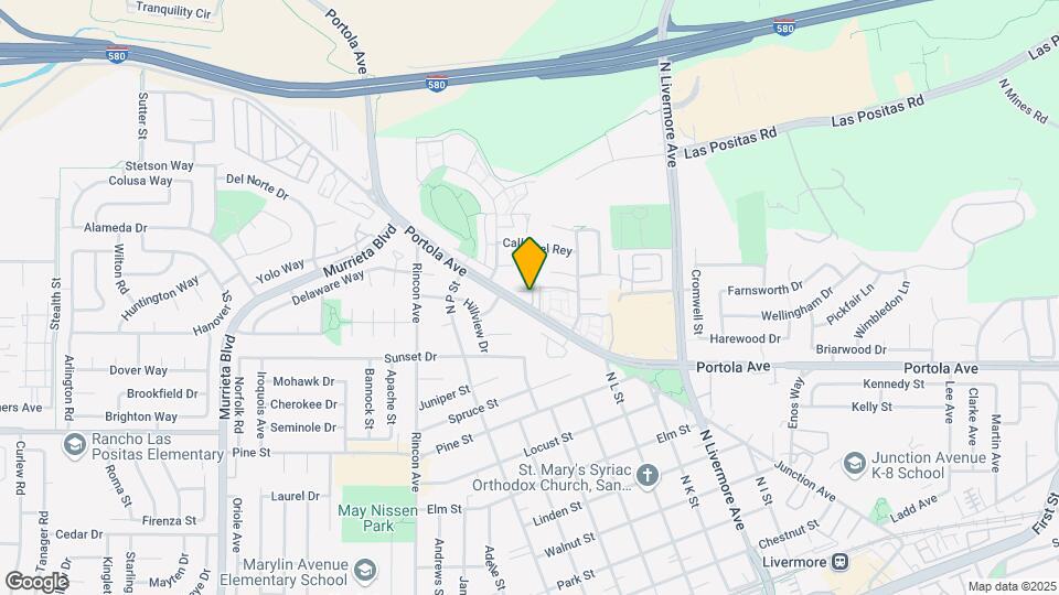 1660 Portola Ave Map and Location Details