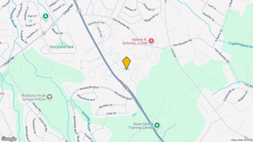 25 White Oak Ln Map and Location Details