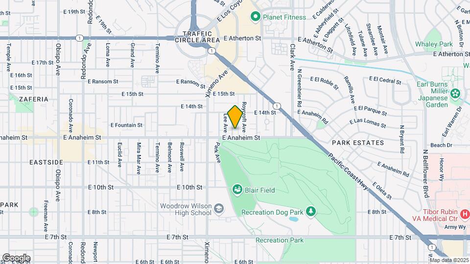 1316 Quincy Ave Map and Location Details