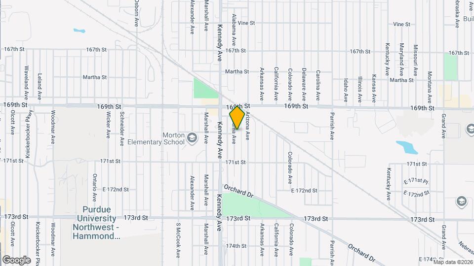 6949 Alabama Ave Map and Location Details