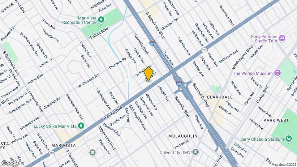 11405 Venice Blvd Map and Location Details