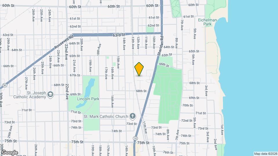 1201 67th St Map and Location Details