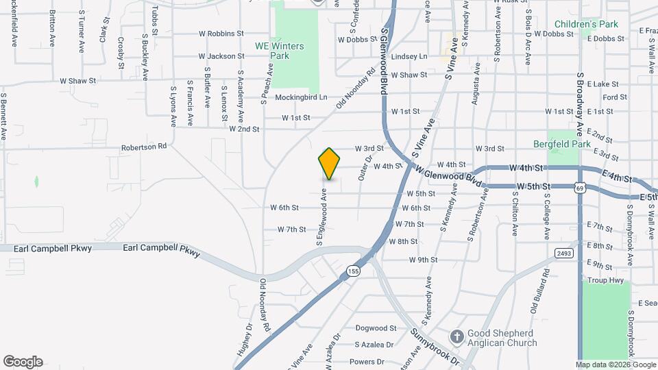 1624 S Englewood Ave Map and Location Details