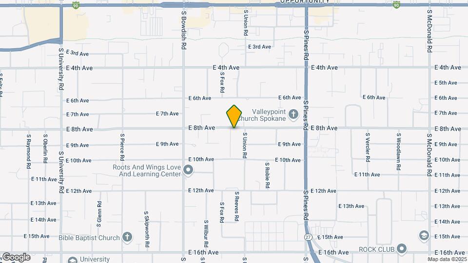 805 S Fox Ln Map and Location Details