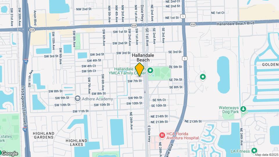 22 SW 7th St, Unit 3 BEDROOM Map and Location Details