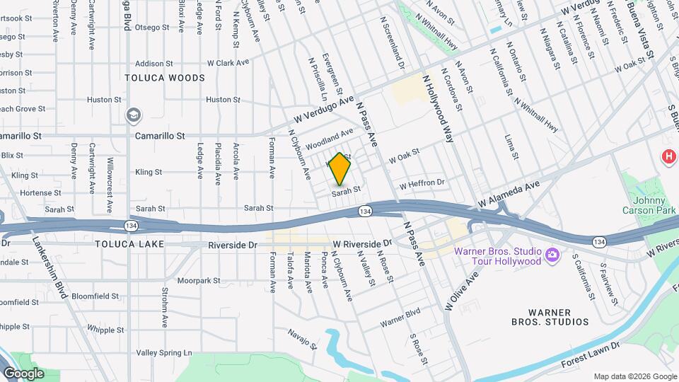 4339 W Sarah St Map and Location Details