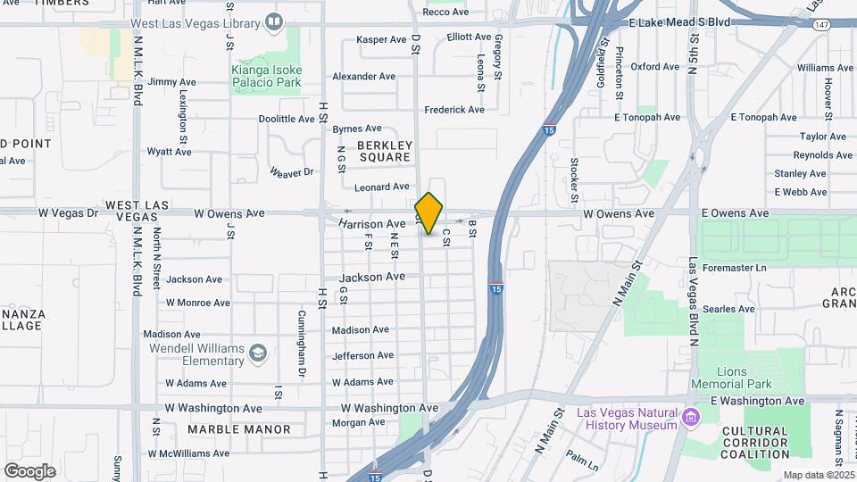 318 W Van Buren Ave Mapa y Detalles de la Ubicación