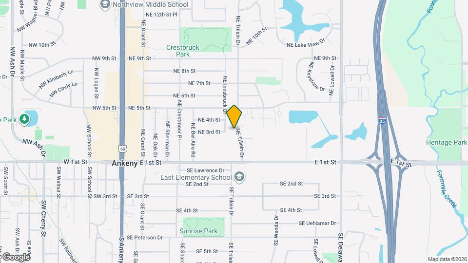 310 NE Trilein Dr Map and Location Details