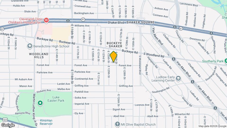 12519 Forest Ave Map and Location Details