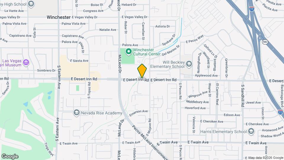 Cottonwood Creek Apartments Map and Location Details