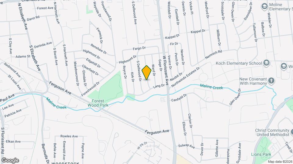 343 Rand Dr Map and Location Details