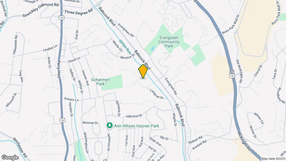 127 Longvue Dr Map and Location Details