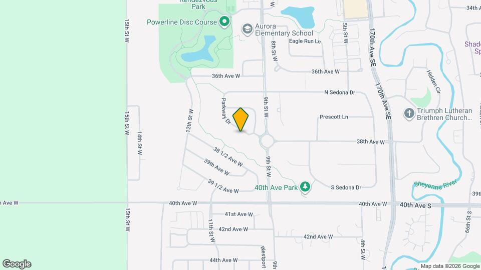 1074 Parkway Dr Map and Location Details