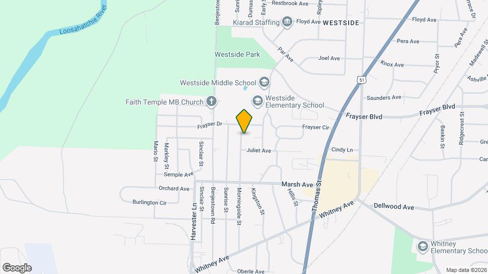 3282 Morningside St Map and Location Details