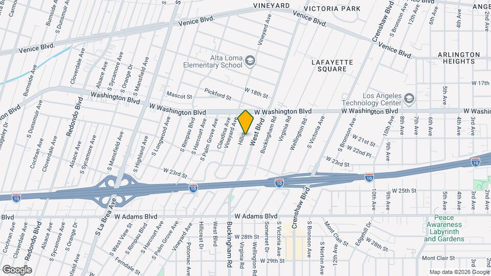 2000 Hillcrest Dr, Unit 2000 Map and Location Details