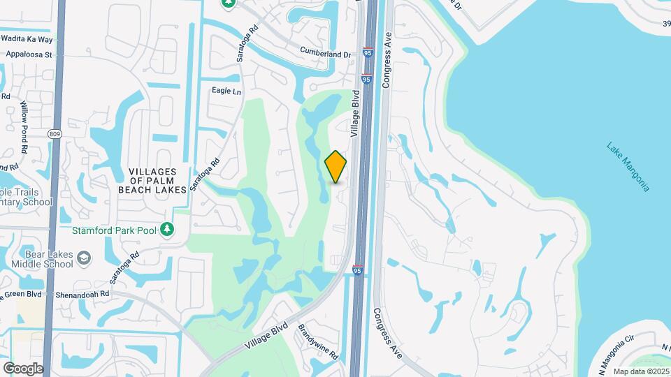 3521 Village Blvd, Unit 305 Mapa y Detalles de la Ubicación