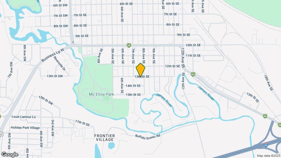 714 13th St SE Map and Location Details