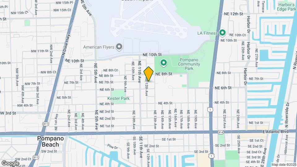 1204 NE 7th St Map and Location Details