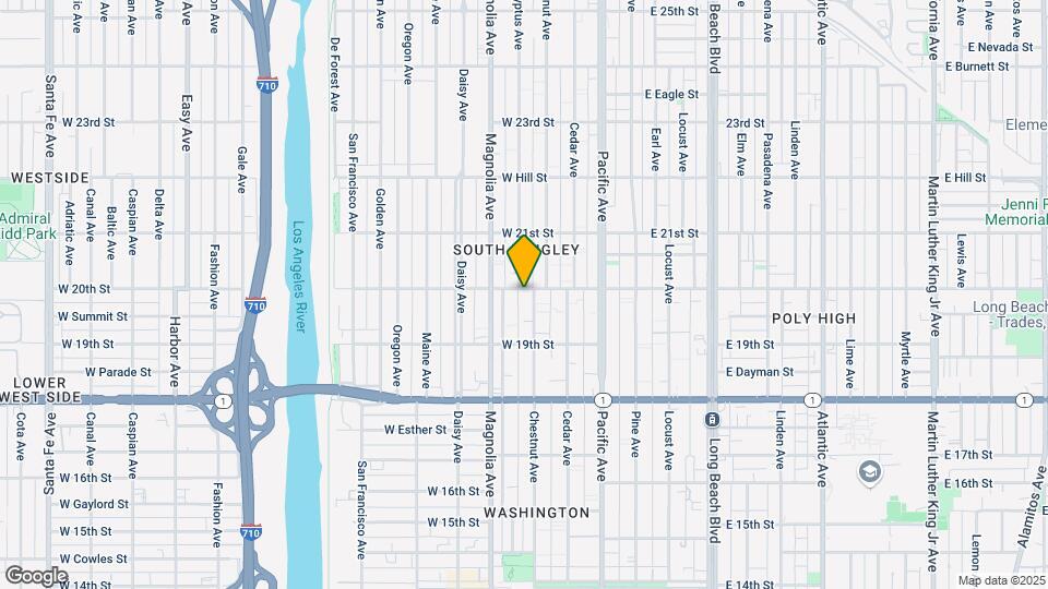400 W 20th St Map and Location Details