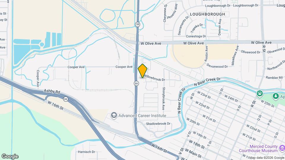 1970 Willowbrook Dr Map and Location Details