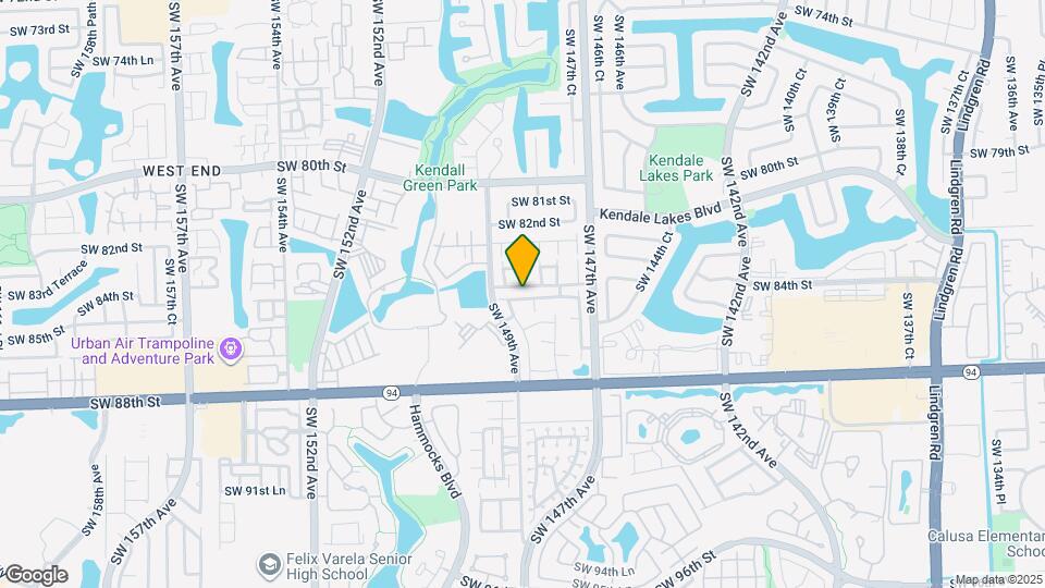 14803 SW 84th Terrace Map and Location Details