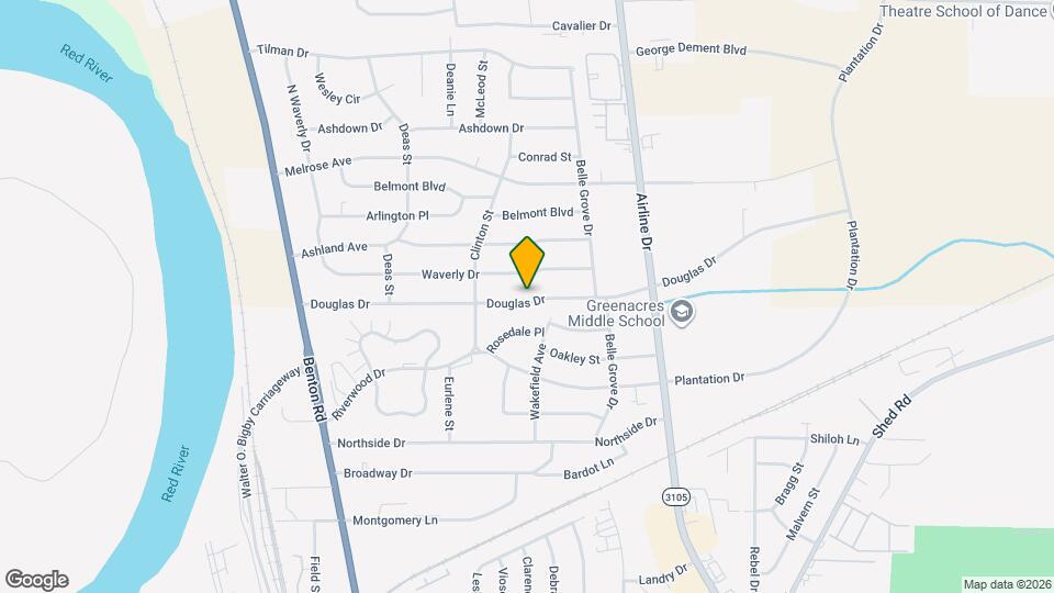 2517 Douglas Dr Map and Location Details