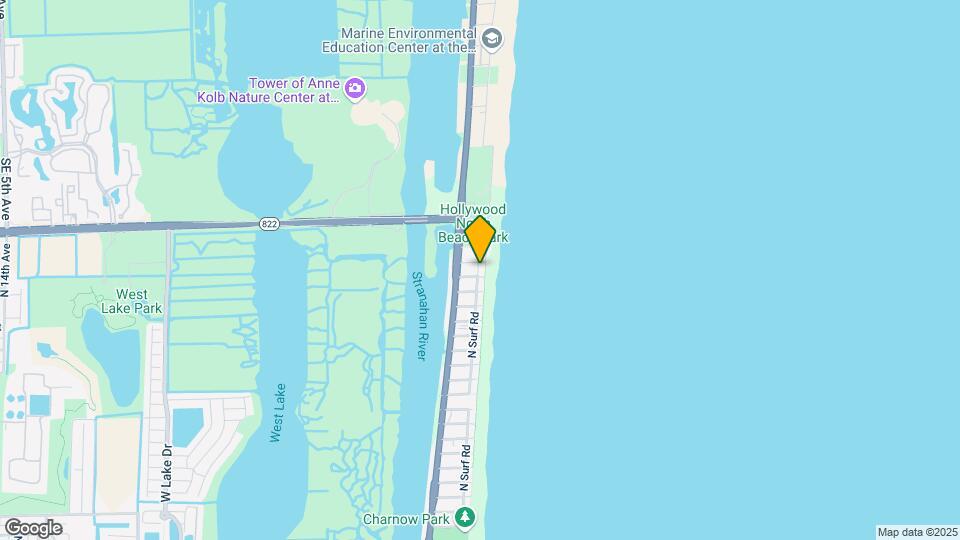 3400 N Surf Rd Map and Location Details