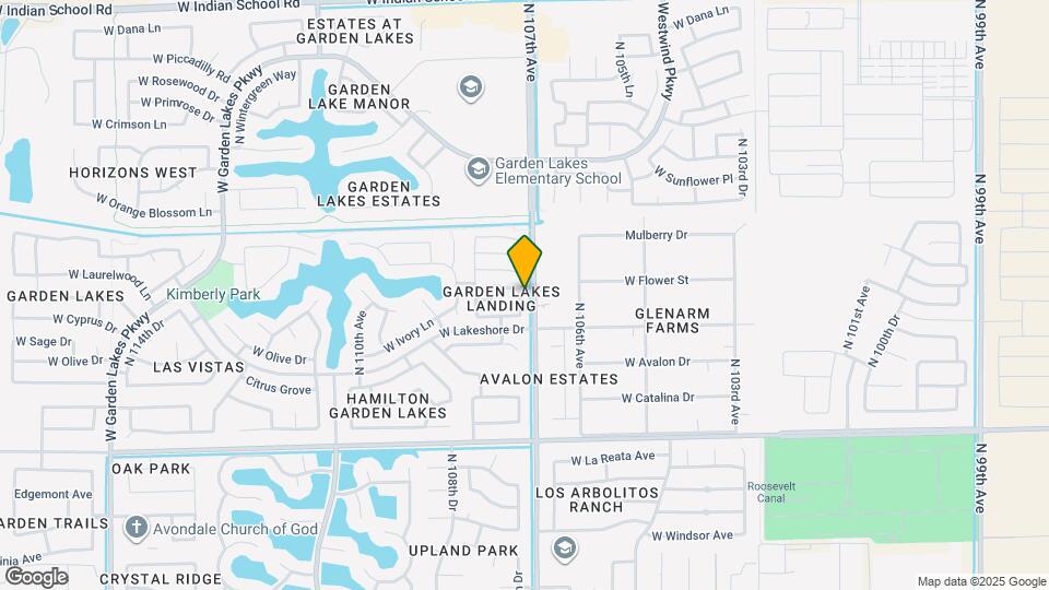 3519 N 107th Dr Mapa y Detalles de la Ubicación