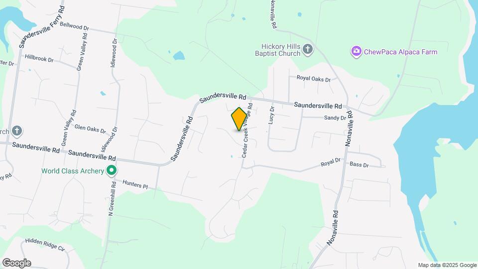 1403 Cedardale Ct Map and Location Details