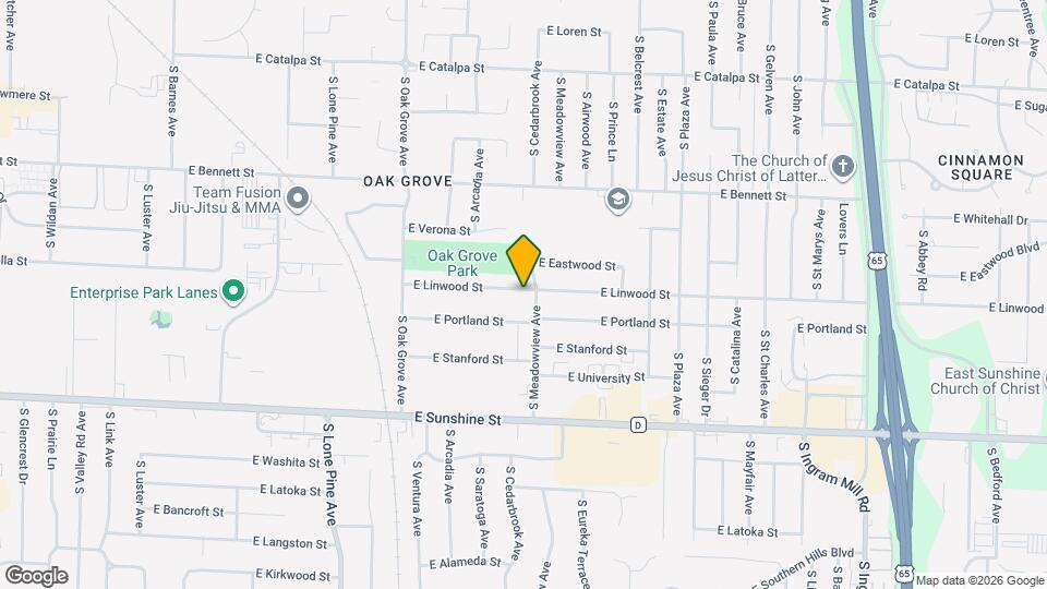 2804 E Linwood St Map and Location Details