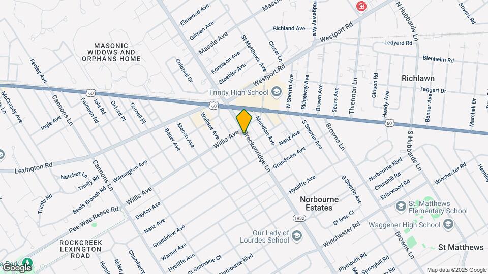144 Breckenridge Ln-Unit -7 Map and Location Details