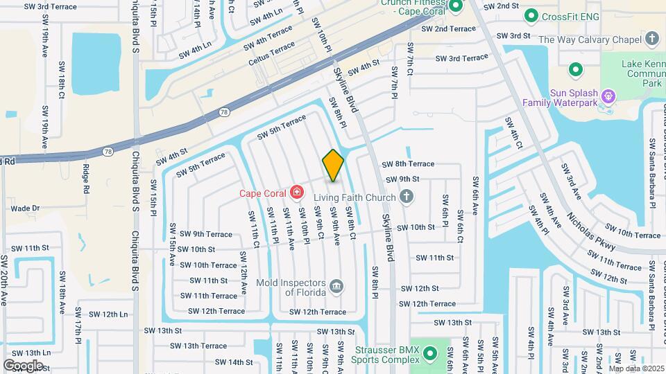 709 SW 9th Ave Map and Location Details